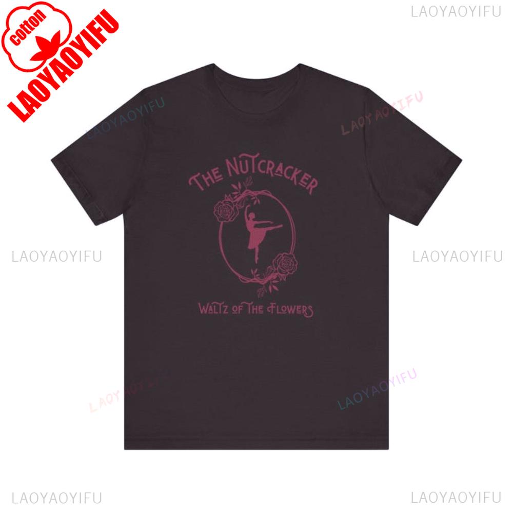 Nutcracker Ballet Waltz of The Flowers Tshirt Ballet Enthusiast Gift Tshirt Casual Simple Graphic Printed Tee Women Cotton Tops 4XL
Nutcracker Ballet Waltz of The Flowers Tshirt Ballet Enthusiast Gift Tshirt Casual Simple Graphic Printed Tee Women Cotton Tops 4XL