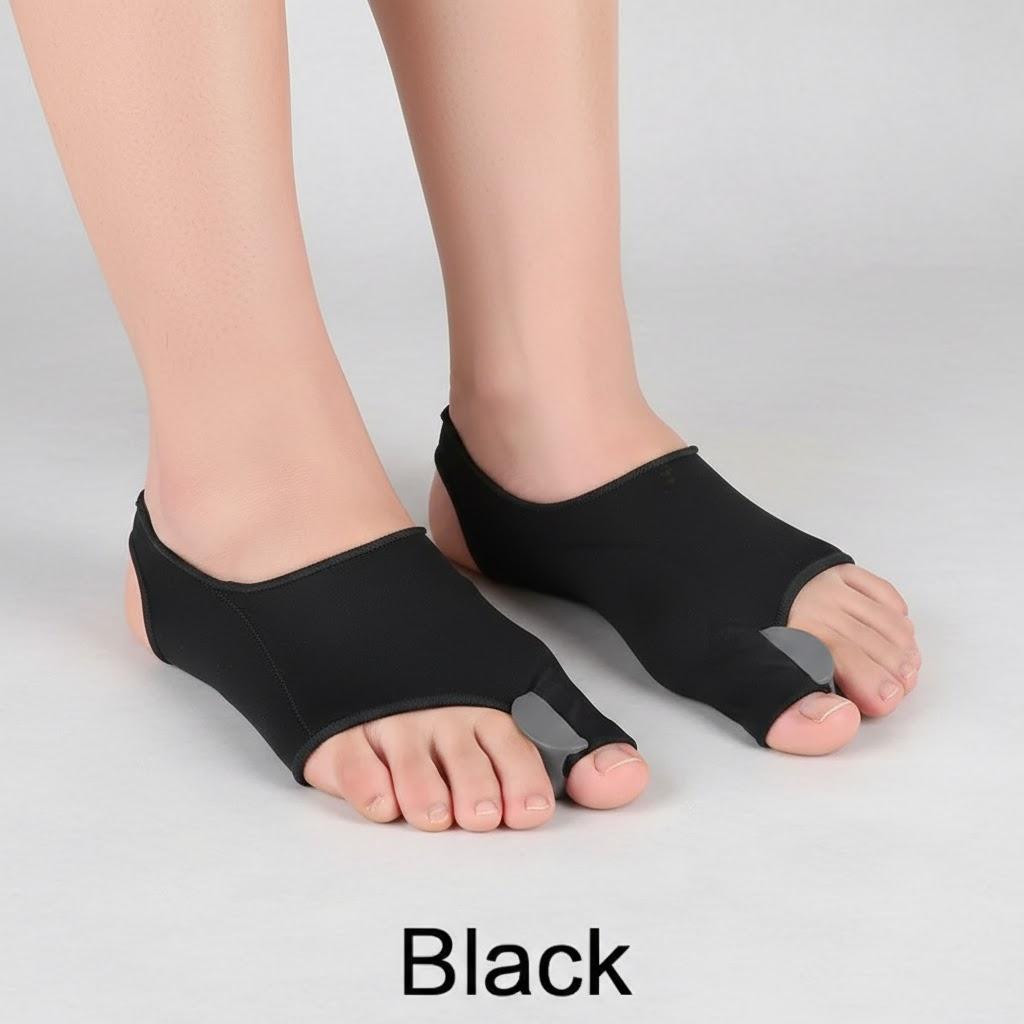 Big Toe Bunion Splint Foot Pain Relief Orthotics Hallux Valgus Corrector Comfortable Adjustable Support чорний
Big Toe Bunion Splint Foot Pain Relief Orthotics Hallux Valgus Corrector Comfortable Adjustable Support чорний