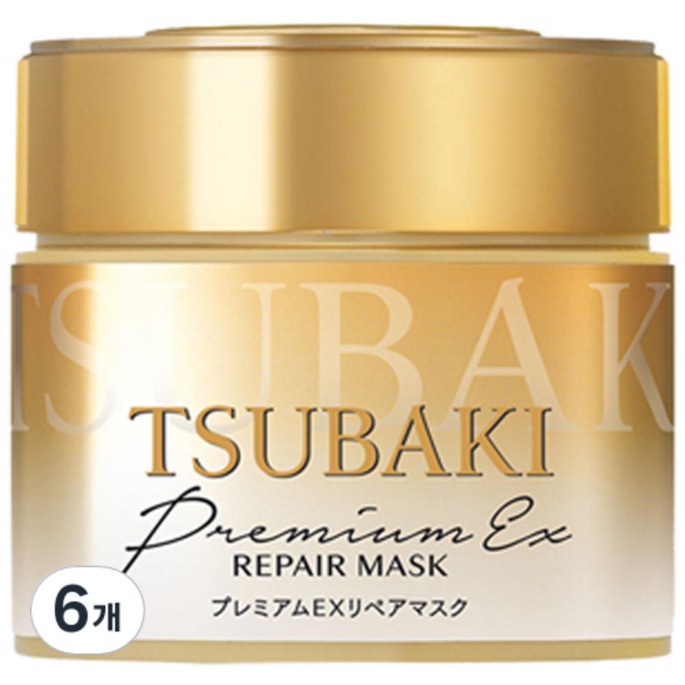 Tsubaki Маска для волос Premium EX Repair, 180 г, 6 шт.