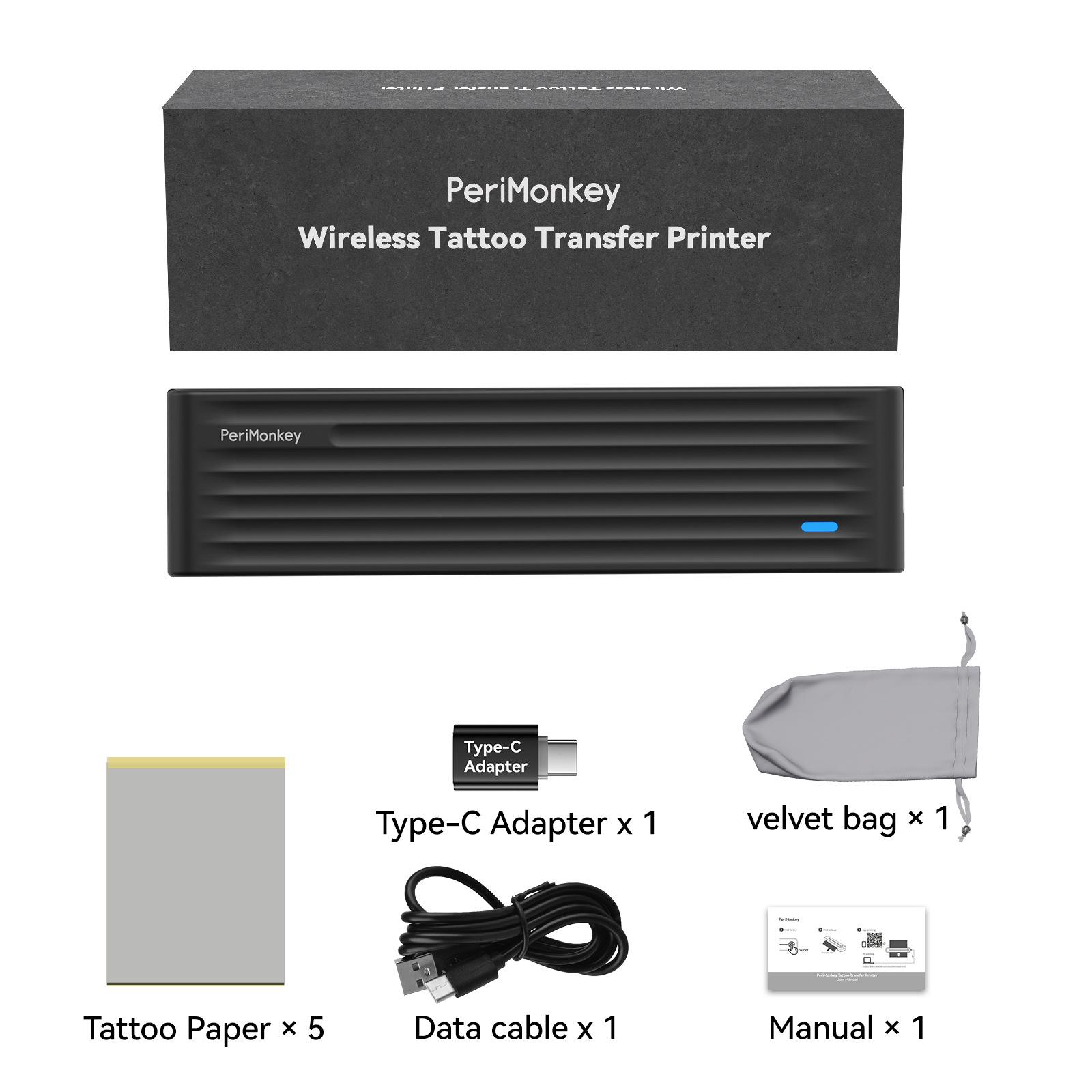 PeriPage P93 DIY Tattoo Transfer Printer
PeriPage P93 DIY Tattoo Transfer Printer