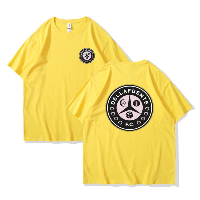 Dellafuente Summer Men s and Women s Pure Cotton Short Sleeve DLFC Football Club Emblem Fashion T-shirt Harajuku Unisex L
Dellafuente Summer Men s and Women s Pure Cotton Short Sleeve DLFC Football Club Emblem Fashion T-shirt Harajuku Unisex L