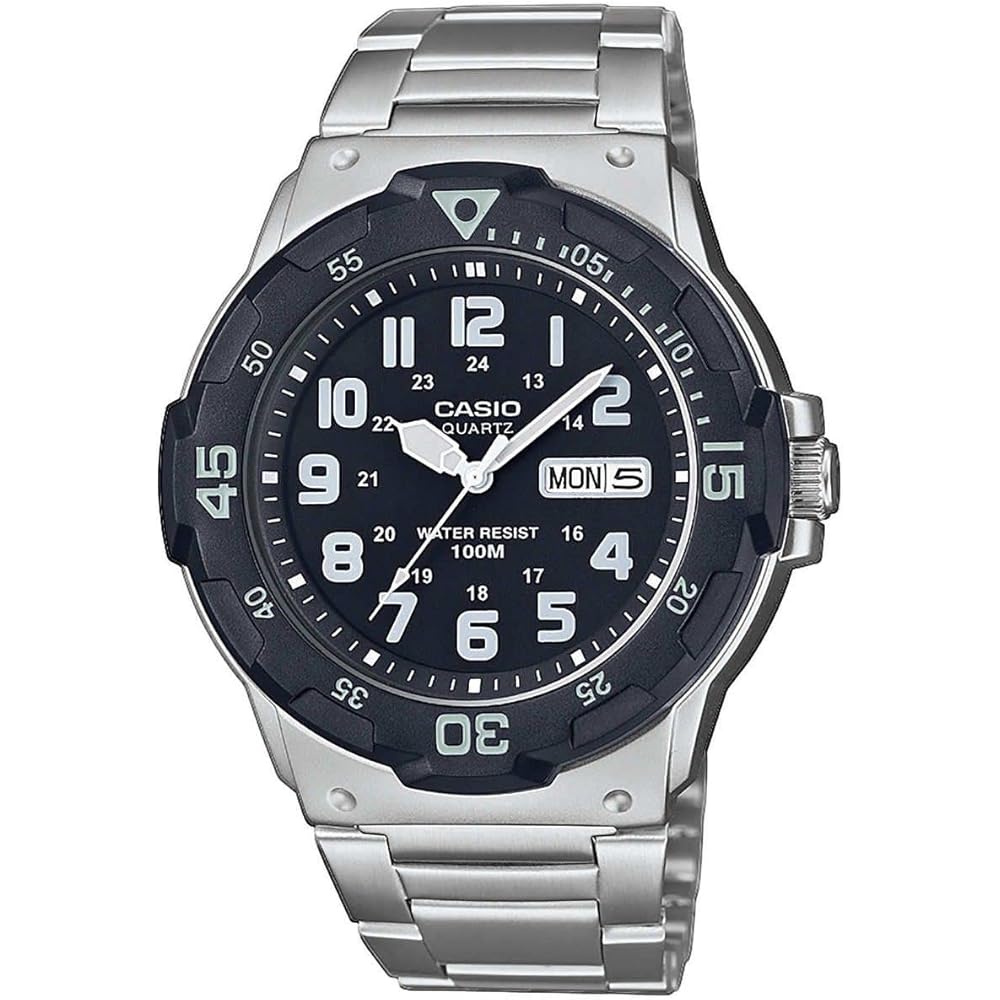 Casio MRW-200HD-1BV Men s Analog Watch Metal Band Black Imported Model
Casio MRW-200HD-1BV Men s Analog Watch Metal Band Black Imported Model