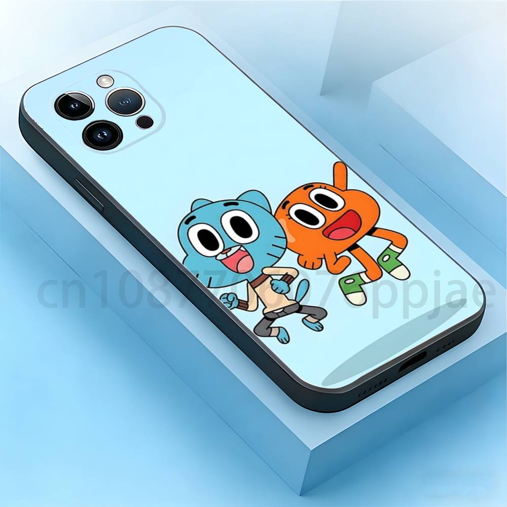 Darwin Watterson Phone Case For iPhone 17,16,15,14,13,12,11,XR,Pro,Max,Plus,mini, Silicone Black Cover iPhone15
Darwin Watterson Phone Case For iPhone 17,16,15,14,13,12,11,XR,Pro,Max,Plus,mini, Silicone Black Cover iPhone15
