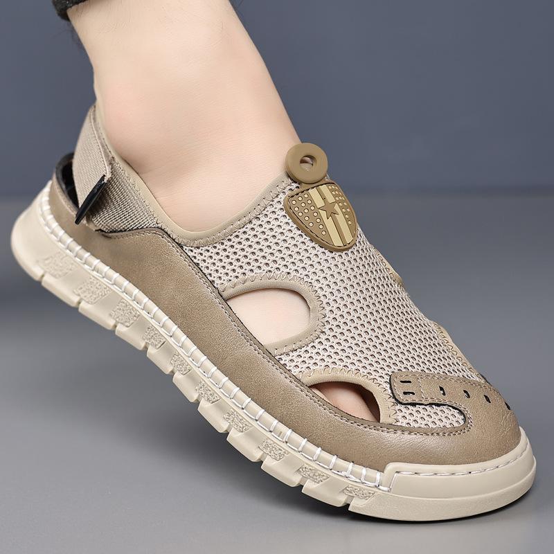 Spring and summer new outer wear fly-woven mesh hollow breathable sandals men s handmade online casual sandals men 44 хакі
Spring and summer new outer wear fly-woven mesh hollow breathable sandals men s handmade online casual sandals men 44 хакі
