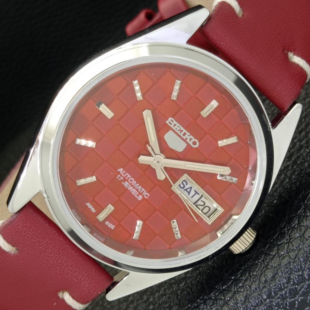 ВОССТАНОВЛЕННЫЕ МУЖСКИЕ ЧАСЫ SEIKO 5 AUTOMATIC, СДЕЛАНО В ЯПОНИИ, КРАСНЫЙ ЦИФЕРБЛАТ, ИЗГОТОВЛЕНЫ НА ЗАКАЗ a440084-2 QV90-a440084
ВОССТАНОВЛЕННЫЕ МУЖСКИЕ ЧАСЫ SEIKO 5 AUTOMATIC, СДЕЛАНО В ЯПОНИИ, КРАСНЫЙ ЦИФЕРБЛАТ, ИЗГОТОВЛЕНЫ НА ЗАКАЗ a440084-2 QV90-a440084