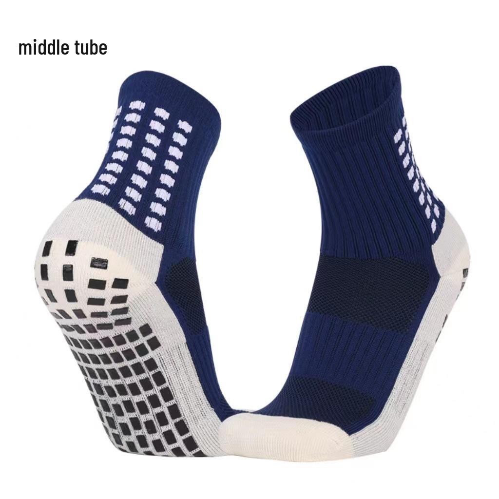 Silicone Non-Slip Mid-Calf Sports Socks - Adult & Kids Football Socks, Sweat-Absorbent, Thickened Quality Children (Sizes 32-37)
Silicone Non-Slip Mid-Calf Sports Socks - Adult & Kids Football Socks, Sweat-Absorbent, Thickened Quality Children (Sizes 32-37)