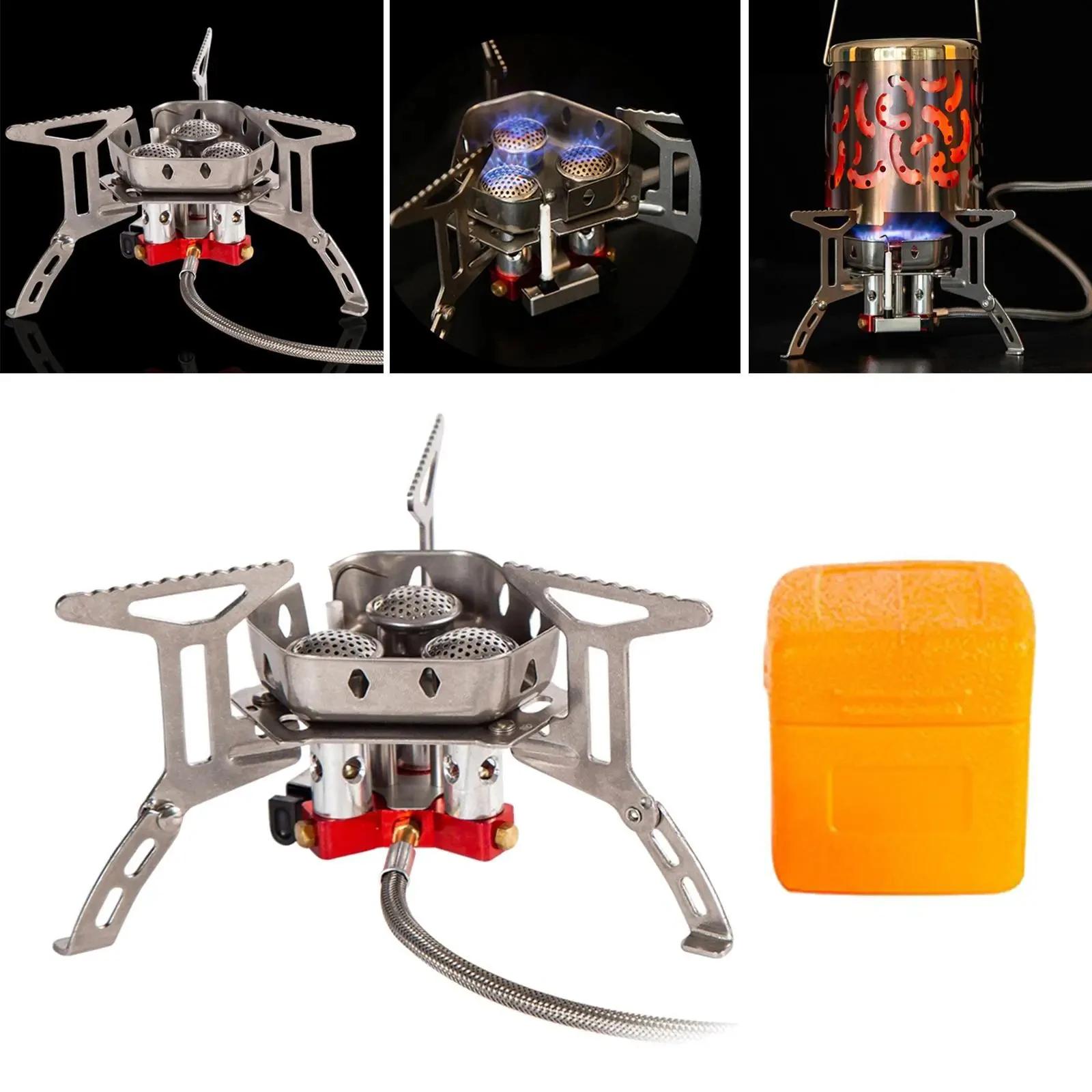 Portable Mini Camping Gas Stove Outdoor Windproof Split Stove Foldable Burner 5800W Outdoor Hiking Picnic Barbecue Cooking Tool
Portable Mini Camping Gas Stove Outdoor Windproof Split Stove Foldable Burner 5800W Outdoor Hiking Picnic Barbecue Cooking Tool