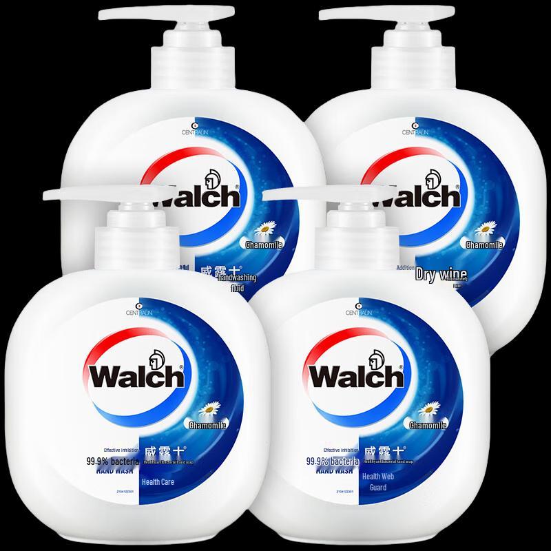 Walch Chamomile Moisturizing Hand Soap - 4 x 480ml Set
Walch Chamomile Moisturizing Hand Soap - 4 x 480ml Set