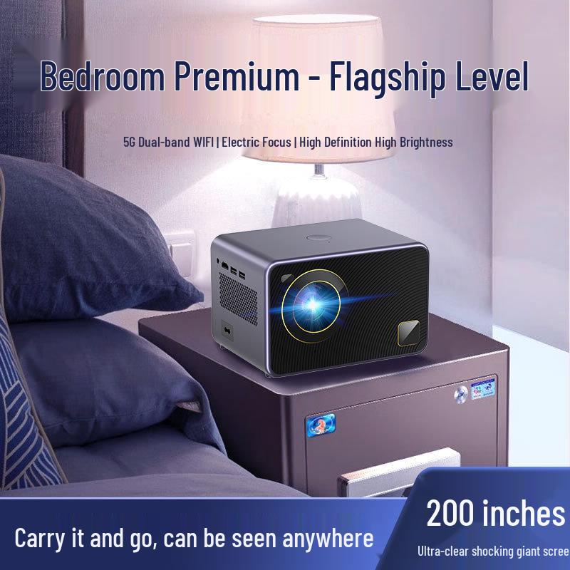 Germany 2026 HD 4K Smart Home Projector with Electric Autofocus Allwinner 713
Germany 2026 HD 4K Smart Home Projector with Electric Autofocus Allwinner 713