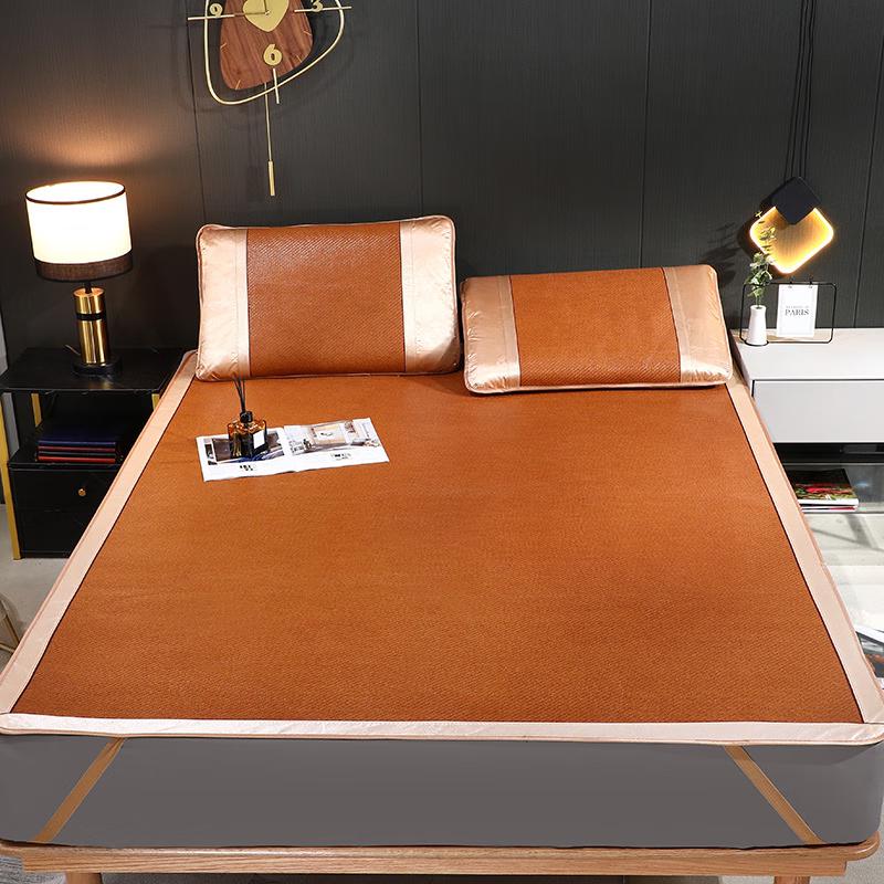 Double-Sided Ice Silk & Rattan Cooling Mat Set
Double-Sided Ice Silk & Rattan Cooling Mat Set