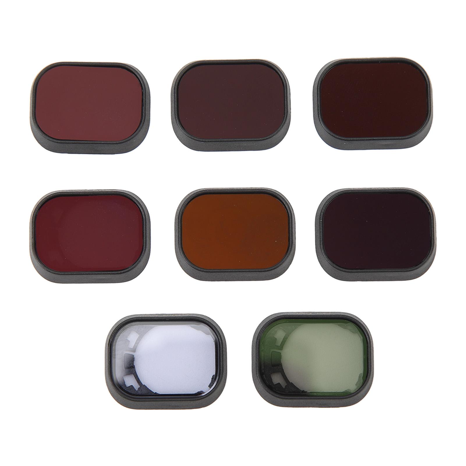 8PCS Drone Camera Lens Filter Set Optical Glass CPL ND8 ND16 ND32 ND64 ND256 ND1000 Night Anti
8PCS Drone Camera Lens Filter Set Optical Glass CPL ND8 ND16 ND32 ND64 ND256 ND1000 Night Anti
