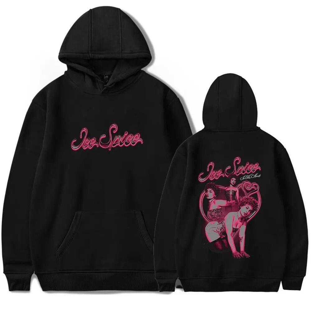 ICE Spice Munch Butterfly In Ha Mood Merch Толстовки Зимние унисекс/женские толстовки с капюшоном Милая уличная одежда Толстовка с длинными рукавами
ICE Spice Munch Butterfly In Ha Mood Merch Толстовки Зимние унисекс/женские толстовки с капюшоном Милая уличная одежда Толстовка с длинными рукавами