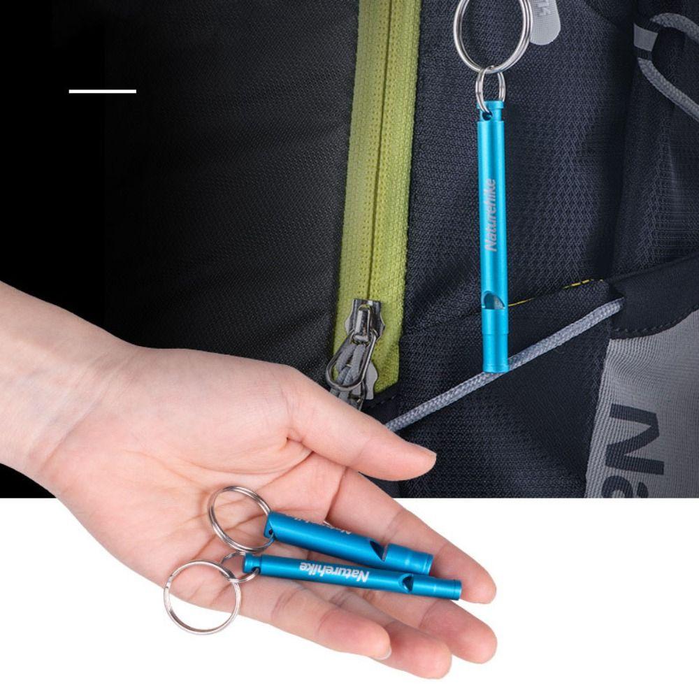 Маленький размер Survival Whistle Алюминий с брелоком Кемпинг Походные аксессуары Выживание на открытом воздухе
Маленький размер Survival Whistle Алюминий с брелоком Кемпинг Походные аксессуары Выживание на открытом воздухе