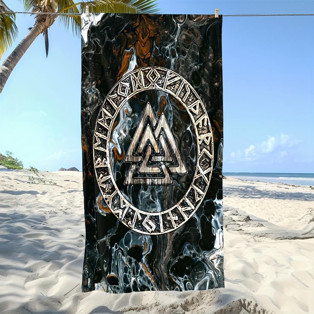 Classic Culture Viking Logo Beach Towel, Absorbent Lightweight for Beach Travel Swimming Yoga W30*H60(CM)
Classic Culture Viking Logo Beach Towel, Absorbent Lightweight for Beach Travel Swimming Yoga W30*H60(CM)