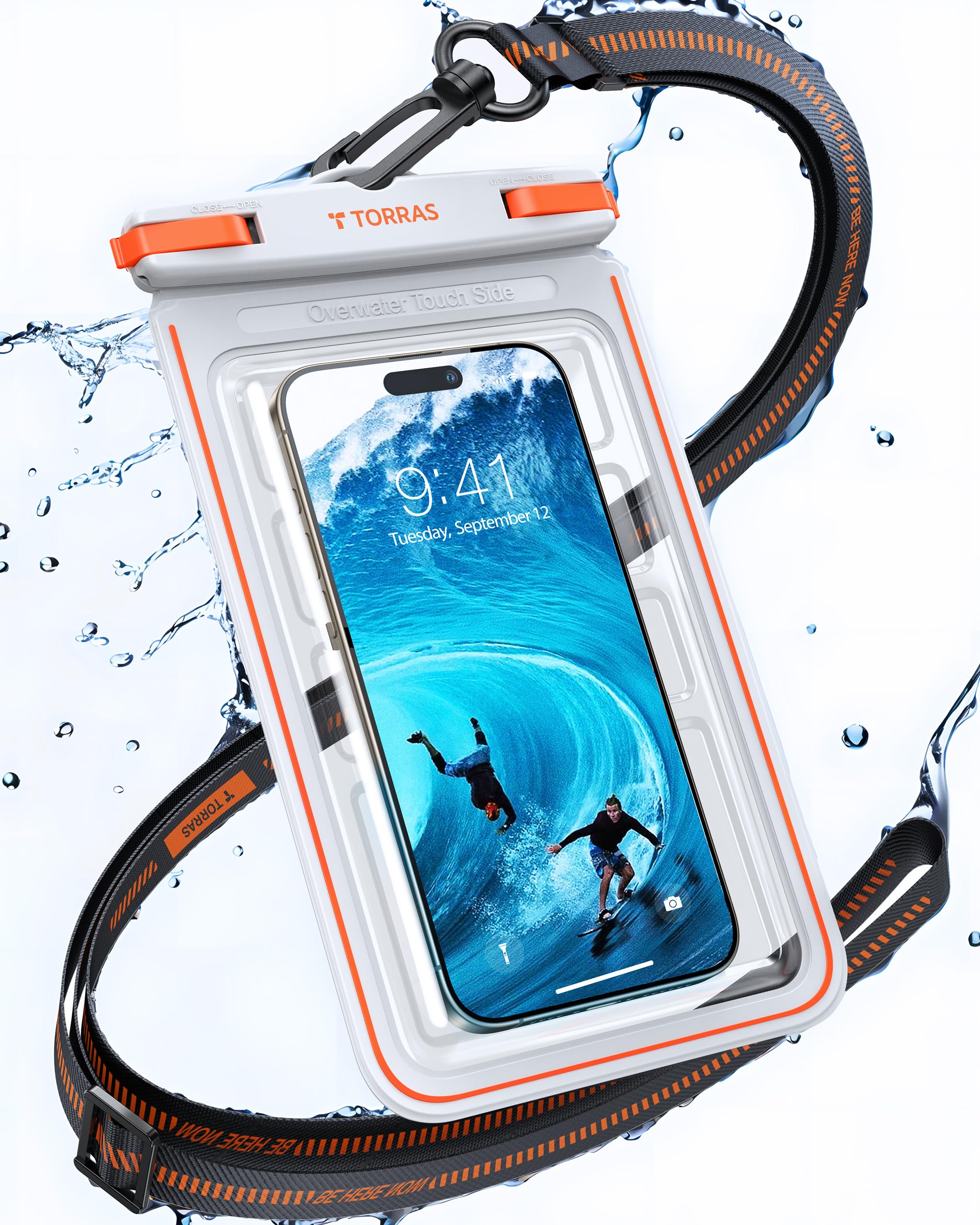 TORRAS Waterproof Smartphone Case IPX8 Fully Underwater Touch Floating Suitable for and Hot Compatible with Face with Perfect for Snow Mountain and белый
TORRAS Waterproof Smartphone Case IPX8 Fully Underwater Touch Floating Suitable for and Hot Compatible with Face with Perfect for Snow Mountain and белый