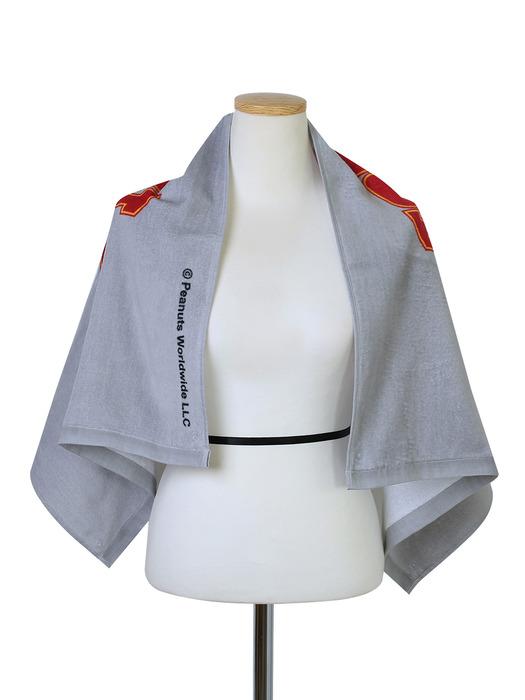 Songwol towel Snoopy Joy Cool 50 beach towel (50x100cm) Grey
Songwol towel Snoopy Joy Cool 50 beach towel (50x100cm) Grey