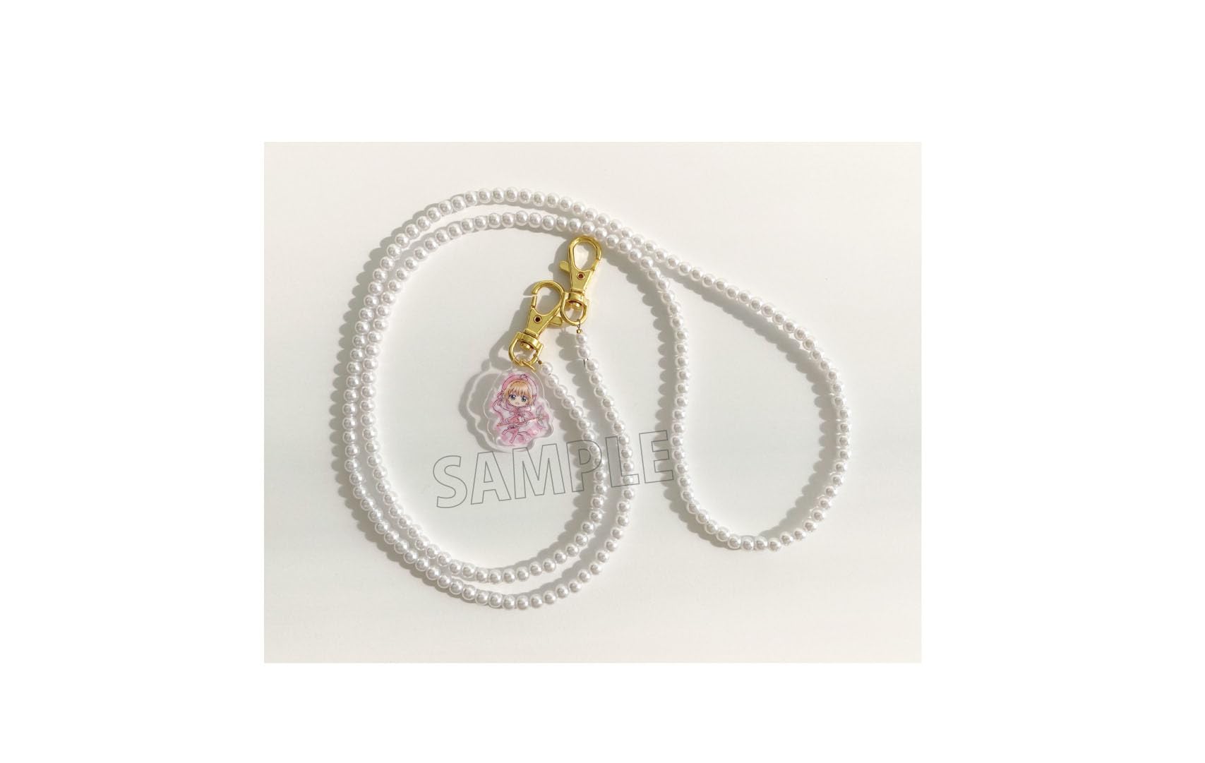 TV anime Cardcaptor Sakura Clear Card Edition Sakura Kinomoto Pearl Shoulder Strap 
TV anime Cardcaptor Sakura Clear Card Edition Sakura Kinomoto Pearl Shoulder Strap