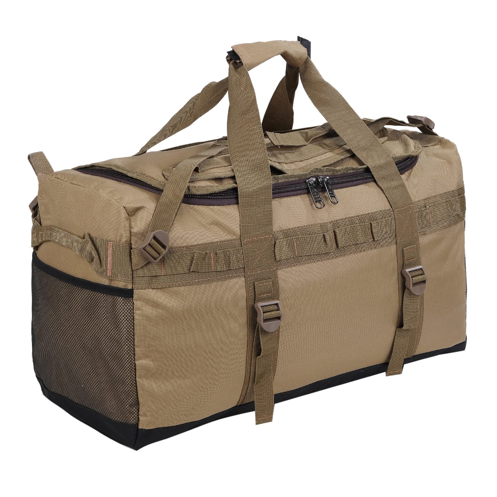 bammore Soft Container Camping Bag, Gear Container, Firewood Bag, Boston Bag, Large Capacity, for Outdoor Camping, Sleeping Bag Storage (Brown)
bammore Soft Container Camping Bag, Gear Container, Firewood Bag, Boston Bag, Large Capacity, for Outdoor Camping, Sleeping Bag Storage (Brown)