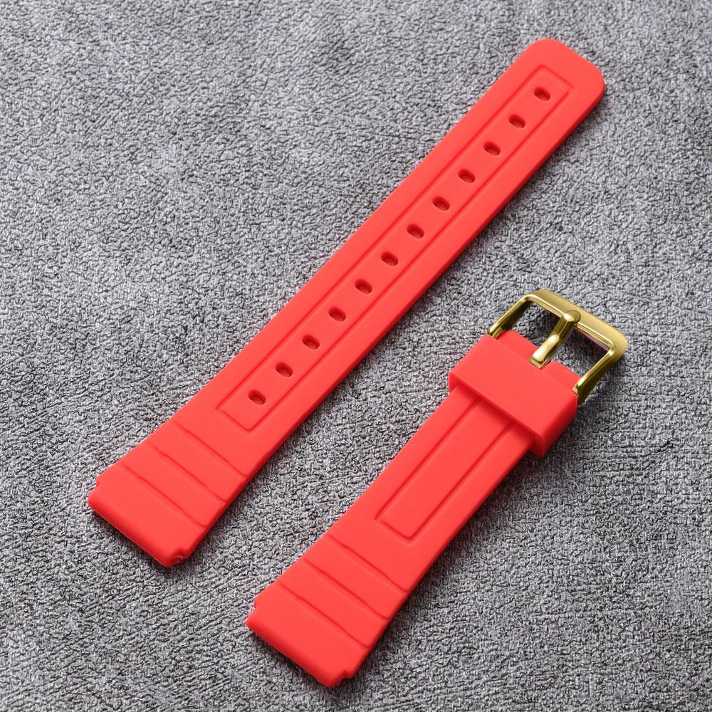 18 мм м який силіконовий ремінець для Casio F-91W F84 W800H SGW400 F105/108 A158/159/168AE1200/1300 Водонепроникні гумові спортивні ремінці для годинника 18mm
18 мм м який силіконовий ремінець для Casio F-91W F84 W800H SGW400 F105/108 A158/159/168AE1200/1300 Водонепроникні гумові спортивні ремінці для годинника 18mm