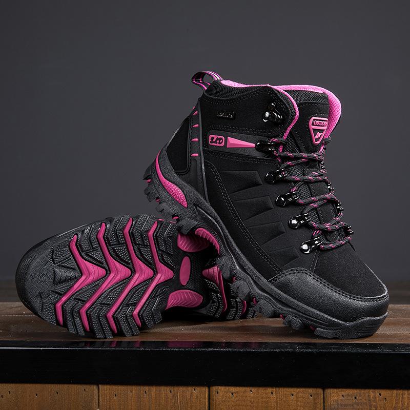 Women s Plus Size Outdoor High-Top Shoes: Wear-Resistant for Hiking, Sports, Climbing, and Fitness Training 40 чорний/Яскраво-рожевий
Women s Plus Size Outdoor High-Top Shoes: Wear-Resistant for Hiking, Sports, Climbing, and Fitness Training 40 чорний/Яскраво-рожевий