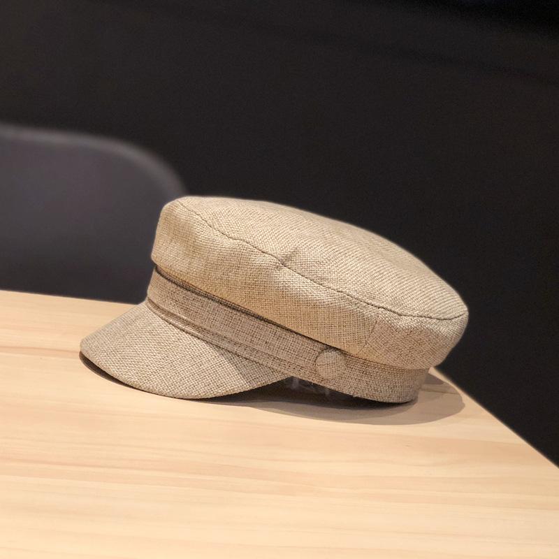 Unisex Vintage Linen Military Cap Breathable Adjustable Newsboy Hat for Daily Outdoor Octagonal Hats One Size
Unisex Vintage Linen Military Cap Breathable Adjustable Newsboy Hat for Daily Outdoor Octagonal Hats One Size
