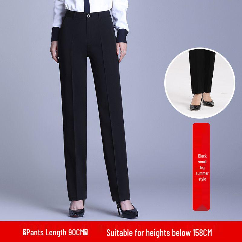 Women s Black Velvet-Lined High-Waist Tapered Dress Pants for Autumn/Winter 4XL/32 (Waist 83cm) 142-151 lbs
Women s Black Velvet-Lined High-Waist Tapered Dress Pants for Autumn/Winter 4XL/32 (Waist 83cm) 142-151 lbs
