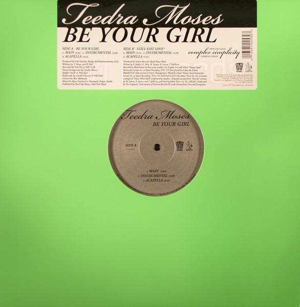 12inch Record TEEDRA MOSES - Be Your Girl TV24530 TVT Records 2004 US Rap & Hip-Hop/R&B Used
12inch Record TEEDRA MOSES - Be Your Girl TV24530 TVT Records 2004 US Rap & Hip-Hop/R&B Used