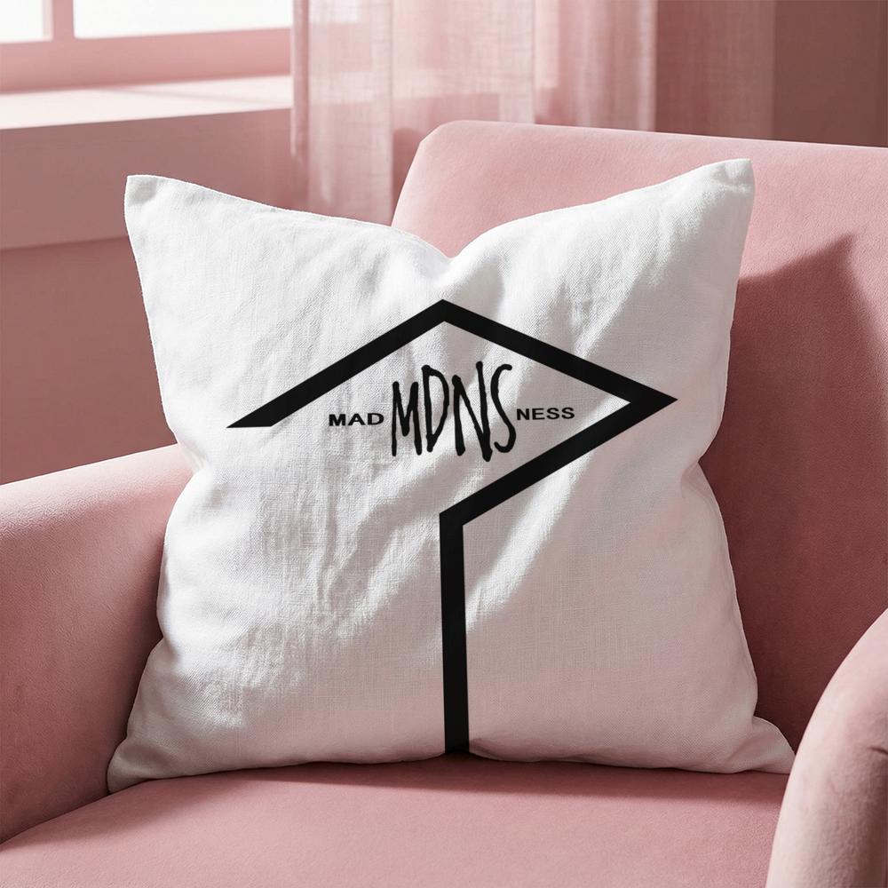 Brand Design M-Madness Cushion Cover Multi-Scene Pillow Cover for Home & Car - Reversible, Soft & Durable for Daily Use 30cmx30cm
Brand Design M-Madness Cushion Cover Multi-Scene Pillow Cover for Home & Car - Reversible, Soft & Durable for Daily Use 30cmx30cm