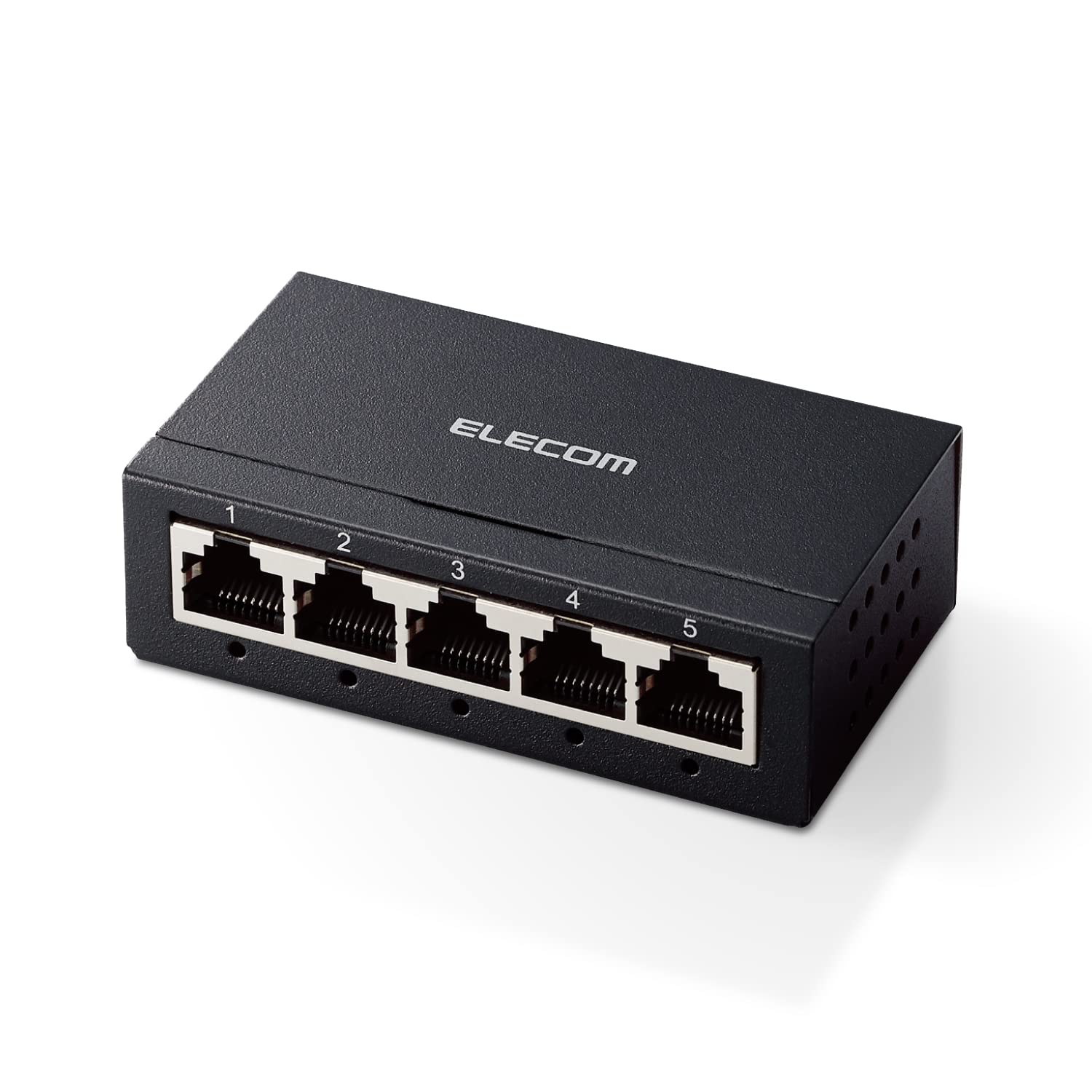 ELECOM Switching Hub 5 Port Gigabit Metal Housing Compact Lightweight Adapter Mounting RoHS Directive Black [AC Included/Wall Compatible/Quiet чорний
ELECOM Switching Hub 5 Port Gigabit Metal Housing Compact Lightweight Adapter Mounting RoHS Directive Black [AC Included/Wall Compatible/Quiet чорний