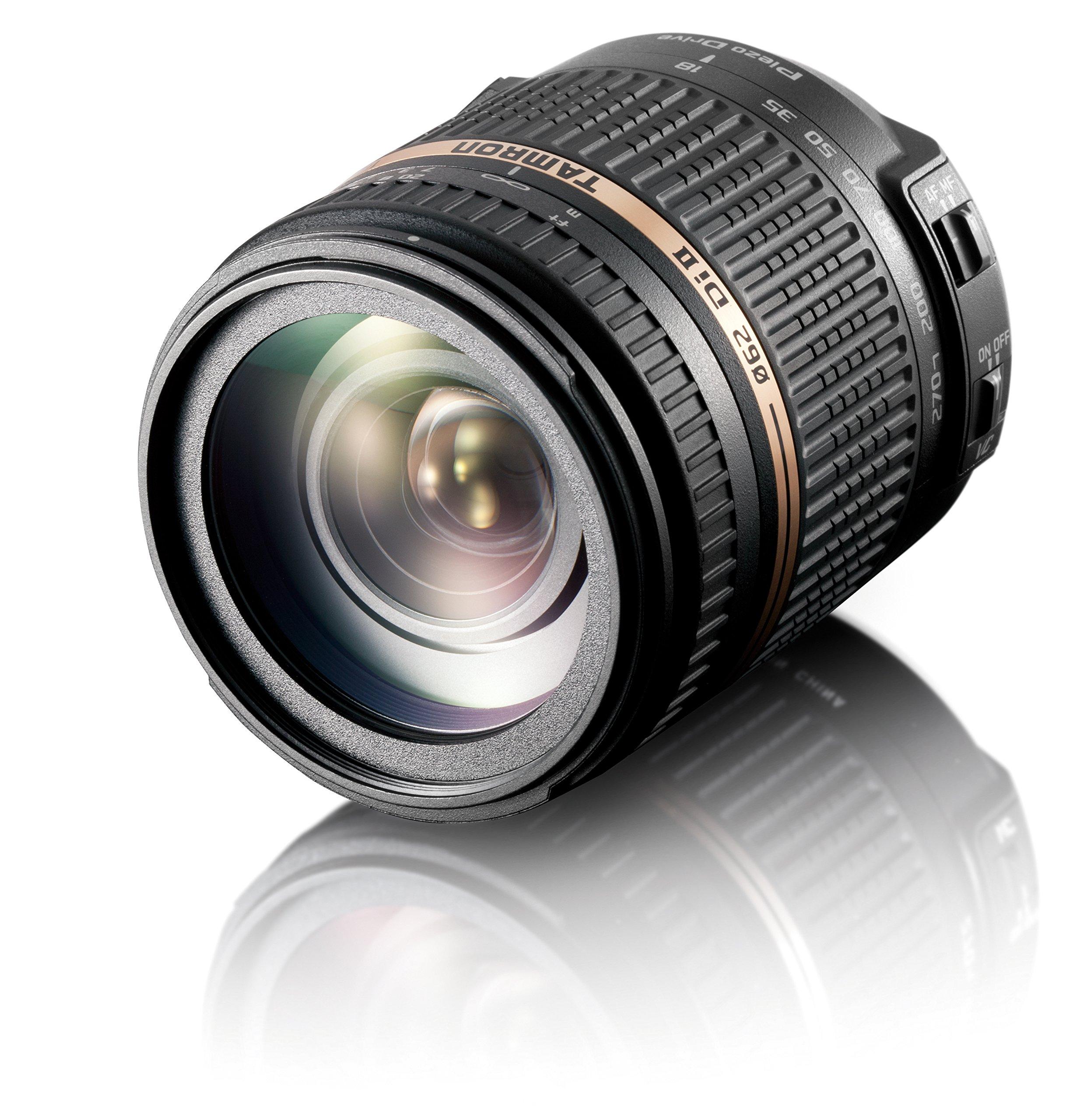 Tamron 18-270mm f/3.5-6.3 Di II VC PZD Zoom Lens for Nikon DSLR Cameras (Model B008N) - International Version (No Warranty)
Tamron 18-270mm f/3.5-6.3 Di II VC PZD Zoom Lens for Nikon DSLR Cameras (Model B008N) - International Version (No Warranty)