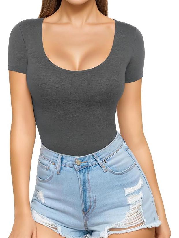 European American Women s Slim-Fit Cropped Long Sleeve T-Shirt M
European American Women s Slim-Fit Cropped Long Sleeve T-Shirt M