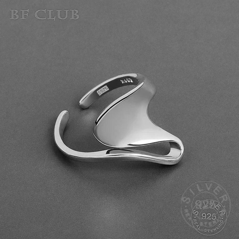 BF CLUB Silver Color Rings for Women Men Twist Trendy Elegant Creative Design Irregular Adjustable Party Jewelry
BF CLUB Silver Color Rings for Women Men Twist Trendy Elegant Creative Design Irregular Adjustable Party Jewelry