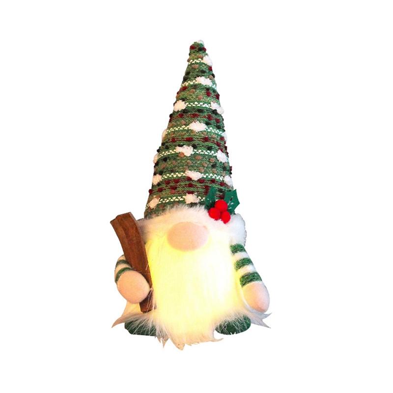 AEE4-Christmas Doll Sled Elf Ski Gnome With LED Light Rudolph Christmas Decor For Home Xmas New Year Gifts 29Cm зелений
AEE4-Christmas Doll Sled Elf Ski Gnome With LED Light Rudolph Christmas Decor For Home Xmas New Year Gifts 29Cm зелений