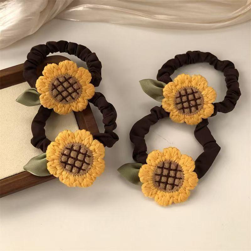 2 Pieces Sunflower Headband for Woman and Girls Flower Small Intestine Hair Circle High Elasticity Hair Cord Leisure Rubber Band
2 Pieces Sunflower Headband for Woman and Girls Flower Small Intestine Hair Circle High Elasticity Hair Cord Leisure Rubber Band