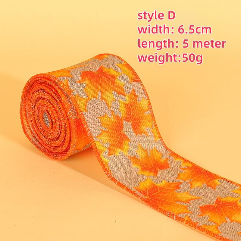 5m Harvest festival decor ribbon, thanksgiving festival decorative ribbon
5m Harvest festival decor ribbon, thanksgiving festival decorative ribbon