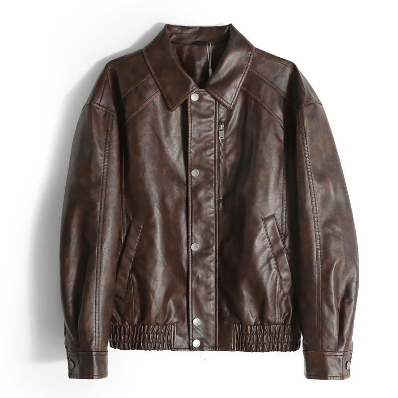 Mind Bridge Men s Maillard Faux Leather Bomber Jacket XL
Mind Bridge Men s Maillard Faux Leather Bomber Jacket XL
