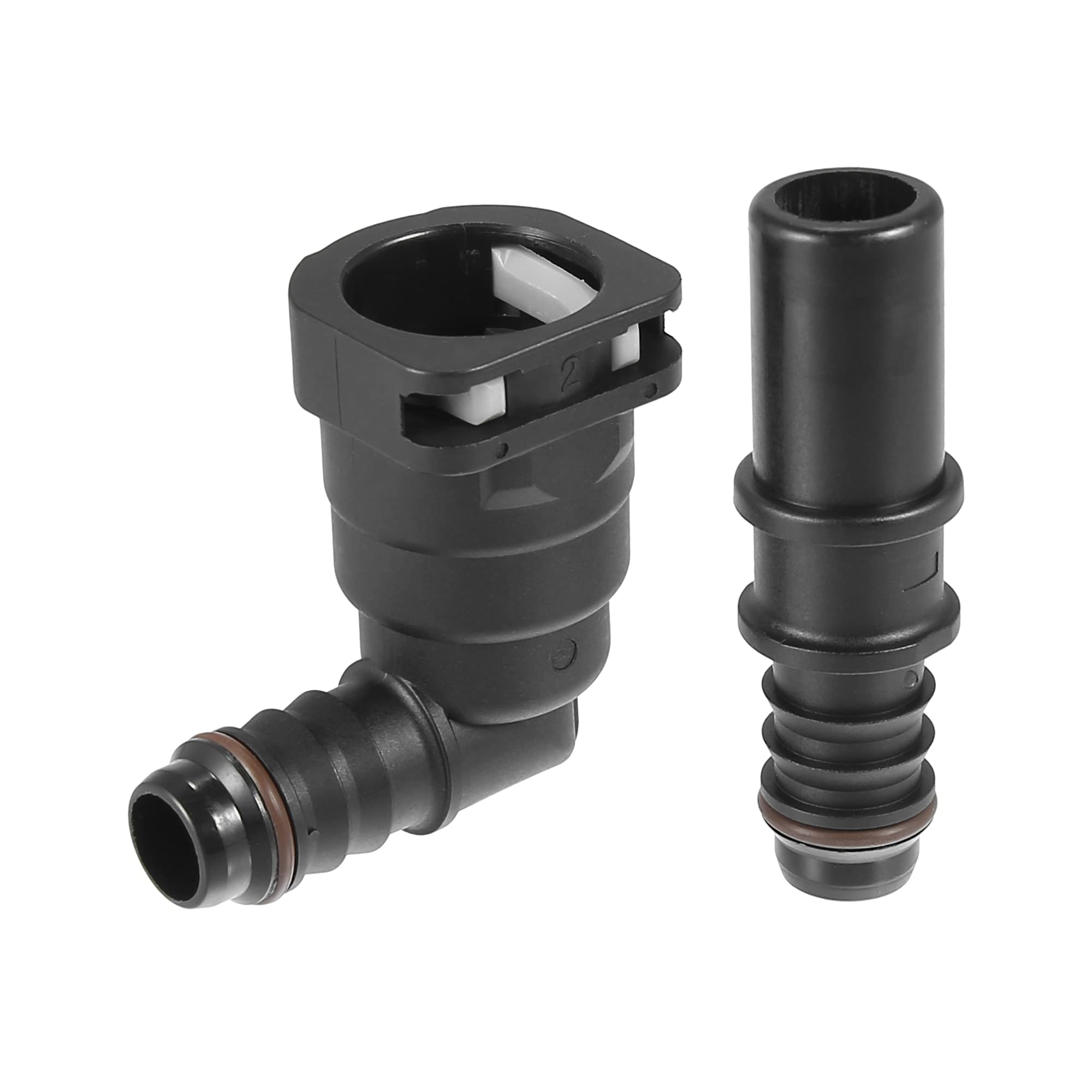 uxcell Fuel Line Hose Quick Release Connector Disconnect Hose 0.6 in (15.82 mm) SAE-14 mm 90 Degree Nylon 2 Pieces 84x40x26 mm
uxcell Fuel Line Hose Quick Release Connector Disconnect Hose 0.6 in (15.82 mm) SAE-14 mm 90 Degree Nylon 2 Pieces 84x40x26 mm