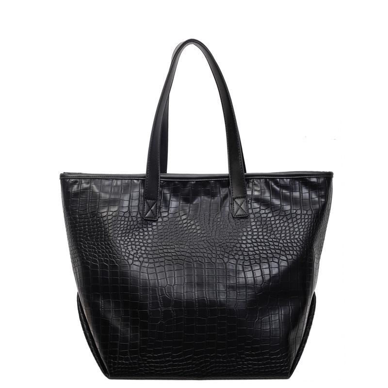 Single-shoulder Bag with Stone Pattern, Retro and Versatile, Large-capacity Tote Bag for Commuting чорний
Single-shoulder Bag with Stone Pattern, Retro and Versatile, Large-capacity Tote Bag for Commuting чорний