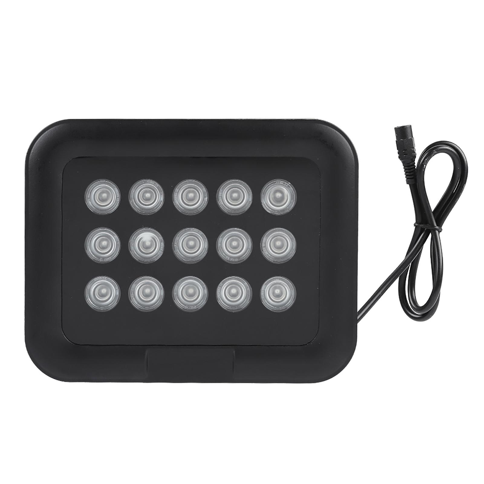 DC 12V 15pcs IR Infrared LEDs Array Light IP66 Waterproof Night Vision for Security Camera
DC 12V 15pcs IR Infrared LEDs Array Light IP66 Waterproof Night Vision for Security Camera