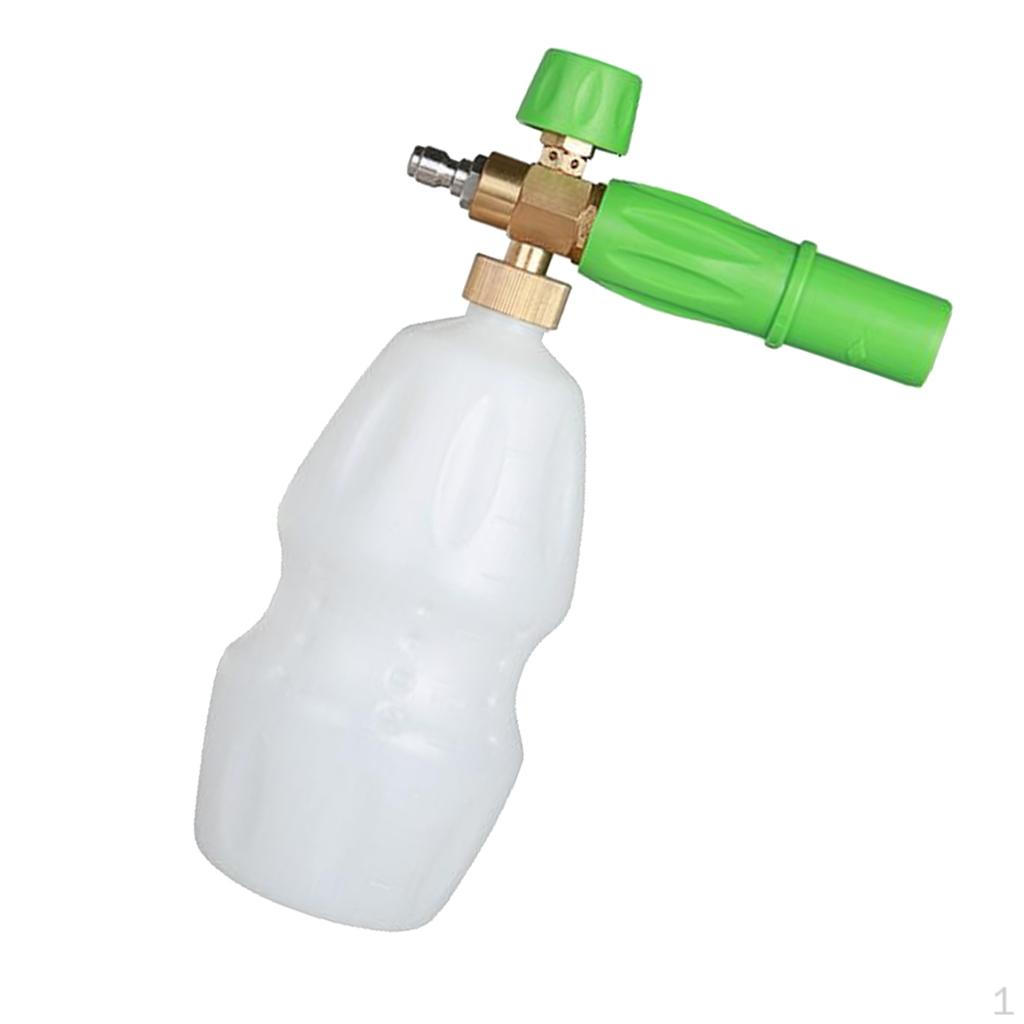 Adjustable 1/4 Lance Washer Bottle Pressure Car Wash - Green
Adjustable 1/4 Lance Washer Bottle Pressure Car Wash - Green