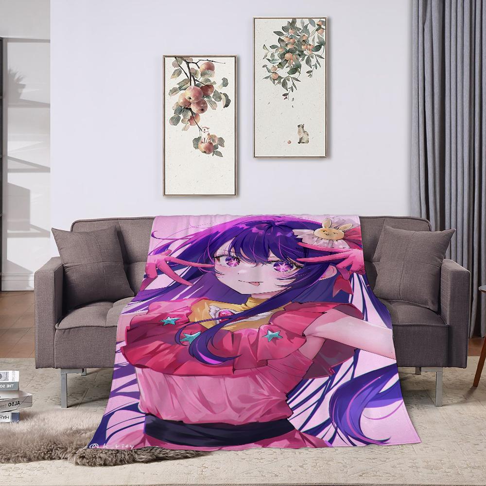Oshi No Ko Anime Double Bed Blankets and Blankets & Throws Home and Decoration Plaid Bedspread on the Bed Picnic Blanket Cobija 30x40in
Oshi No Ko Anime Double Bed Blankets and Blankets & Throws Home and Decoration Plaid Bedspread on the Bed Picnic Blanket Cobija 30x40in