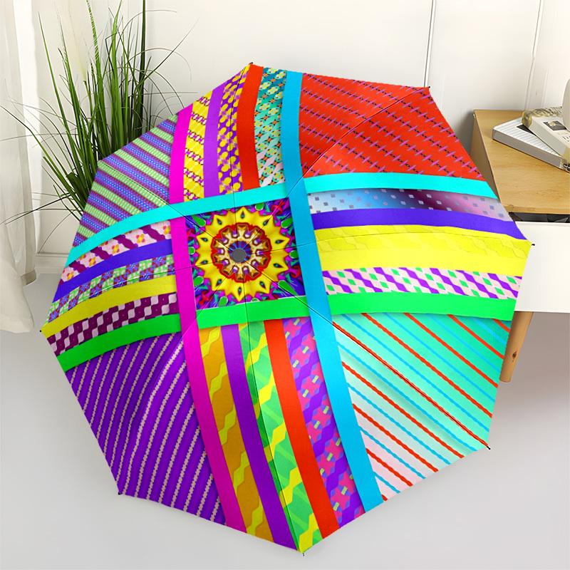 1pc Abstract Patterns Automatic Folding Umbrella - Portable Collapsible Design, 8-Rib Iron Frame, Durable Fabric yy251125176
1pc Abstract Patterns Automatic Folding Umbrella - Portable Collapsible Design, 8-Rib Iron Frame, Durable Fabric yy251125176