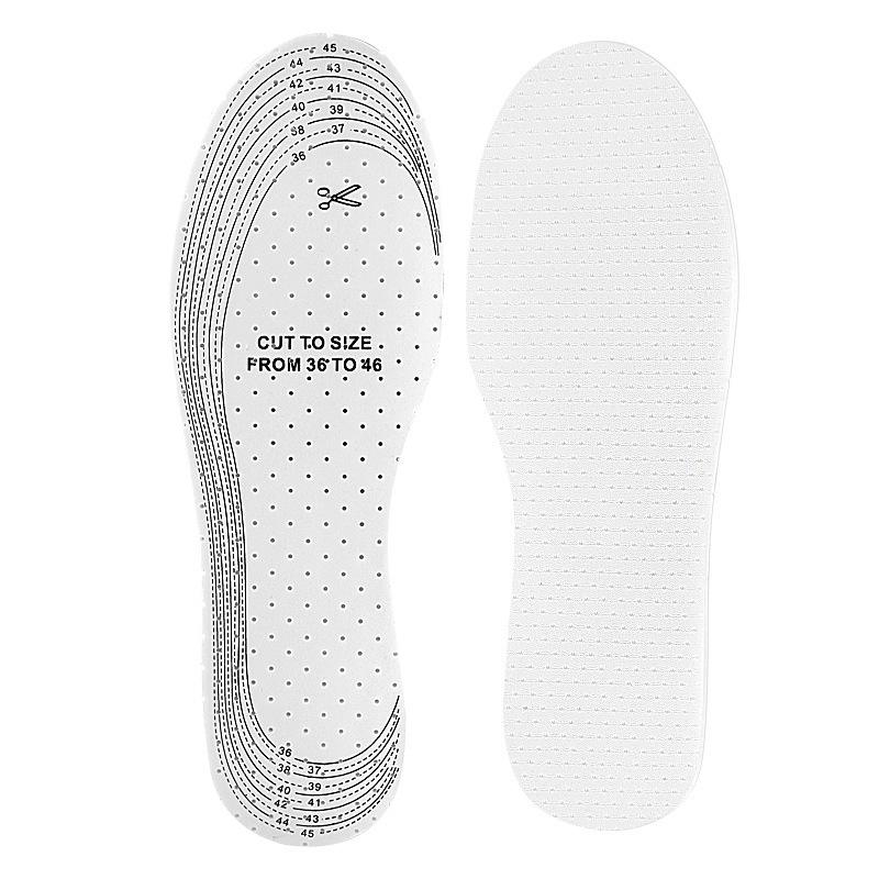 Latex Sports Insoles Unisex Punching Soft Soles Summer Cool Leisure Sports Latex Insoles Can Be Cut One Size (36-45) сірий колір
Latex Sports Insoles Unisex Punching Soft Soles Summer Cool Leisure Sports Latex Insoles Can Be Cut One Size (36-45) сірий колір