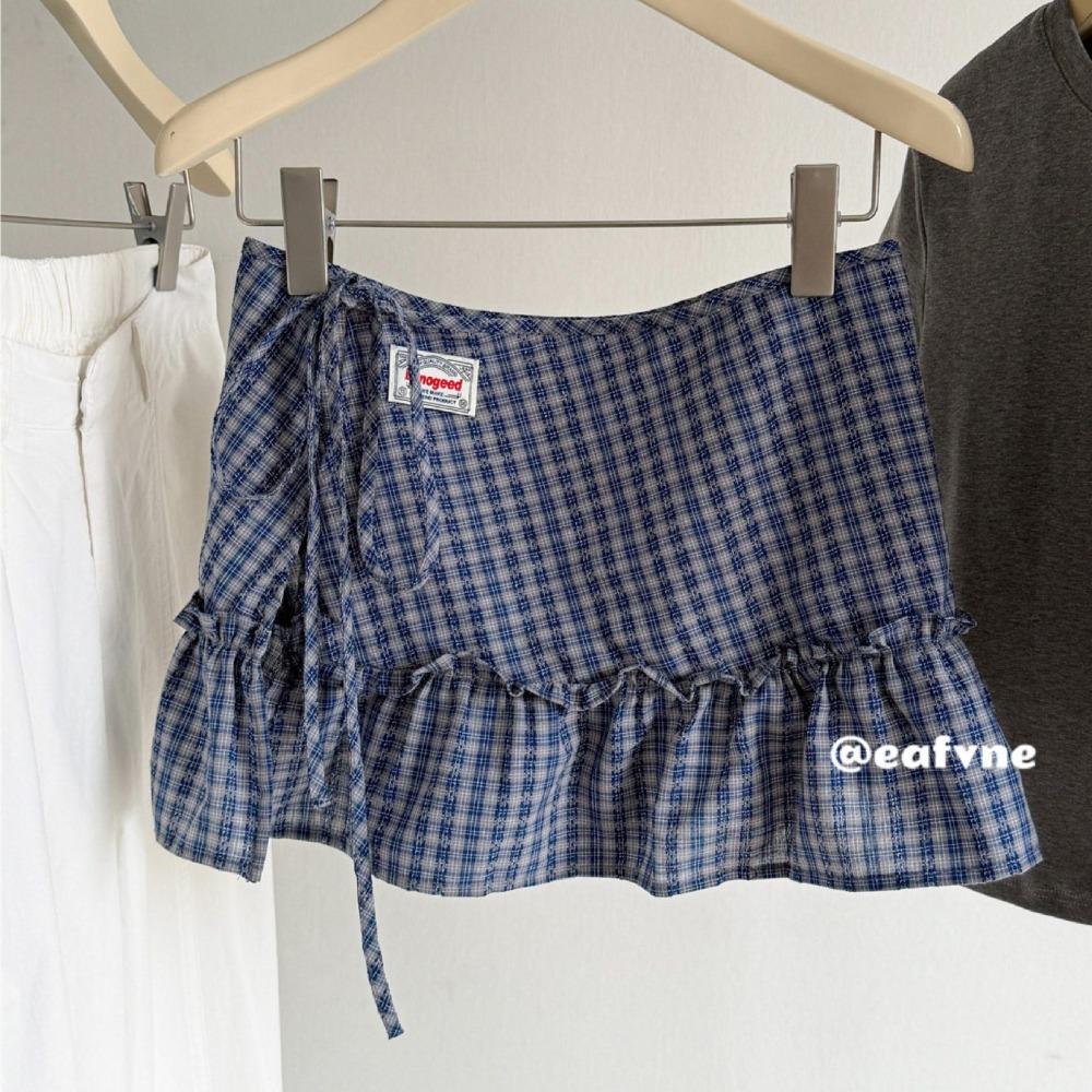 Trendy High-waist Ruffles Belts for Women Jeans Accessories Versatile Hip Curtain Checkered Pattern Y2K Butt Curtain Streetwear One Size темно-синього кольору
Trendy High-waist Ruffles Belts for Women Jeans Accessories Versatile Hip Curtain Checkered Pattern Y2K Butt Curtain Streetwear One Size темно-синього кольору