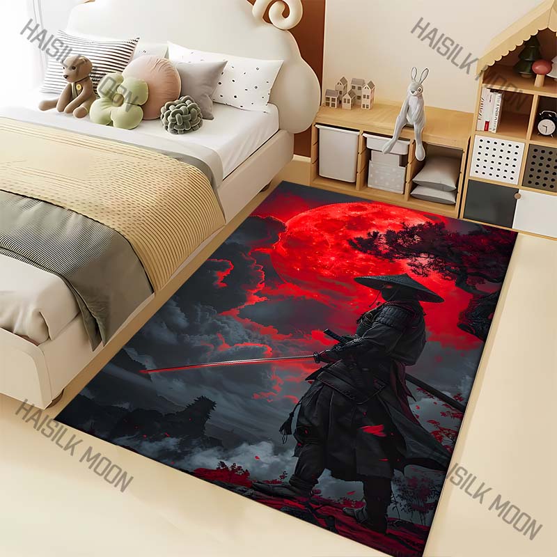 Japanese Samurai Creative Pattern Carpet for Living Room Bedroom Bedside Floor Mat Sofa Table Area Rugs Home Decor 40x60cm
Japanese Samurai Creative Pattern Carpet for Living Room Bedroom Bedside Floor Mat Sofa Table Area Rugs Home Decor 40x60cm