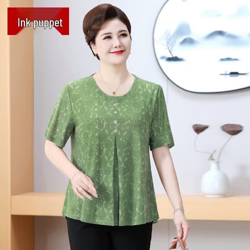 Women s Summer Ice Silk Tummy Control Short Sleeve T-Shirt 2XL
Women s Summer Ice Silk Tummy Control Short Sleeve T-Shirt 2XL