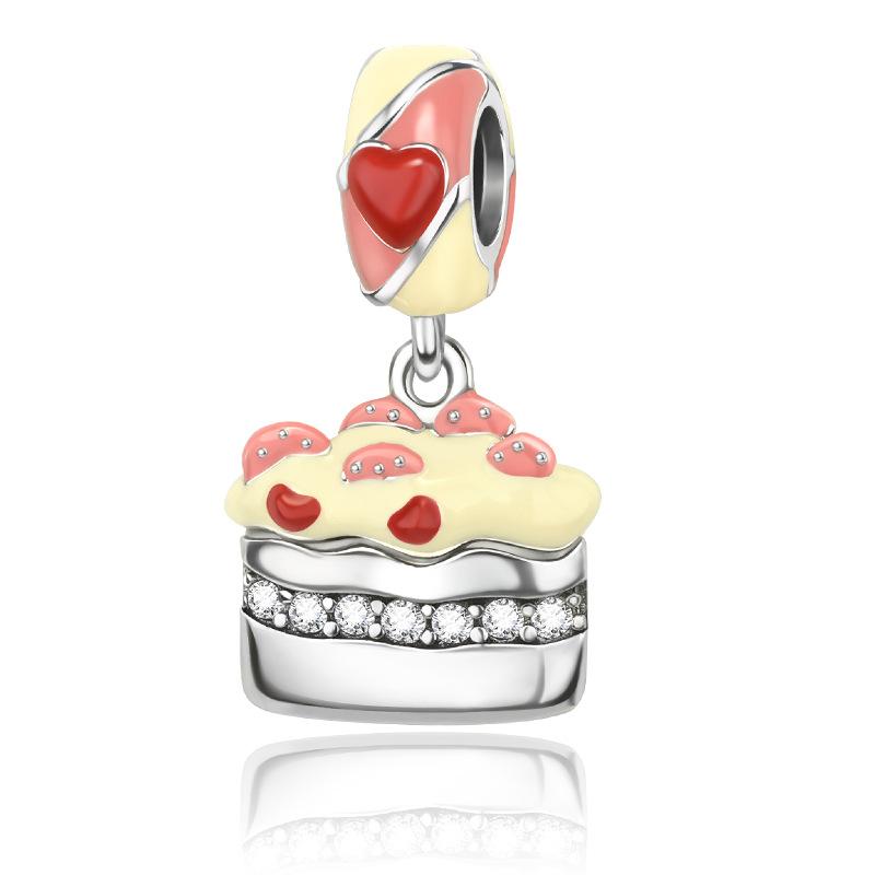 DIY Birthday Cake Pendant Bracelet Accessories Sweet Cute Enamel Bead Jewelry Making Supplies
DIY Birthday Cake Pendant Bracelet Accessories Sweet Cute Enamel Bead Jewelry Making Supplies