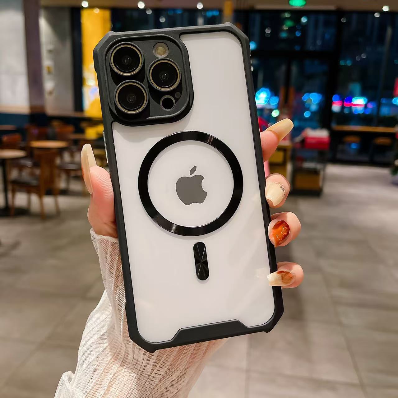 Это прозрачный магнитный чехол для объектива с текстурой CD и мелкими отверстиями, полностью закрывающий объектив, подходит для четырех углов чехлов для телефонов Apple 16. Apple 16ProMax
Это прозрачный магнитный чехол для объектива с текстурой CD и мелкими отверстиями, полностью закрывающий объектив, подходит для четырех углов чехлов для телефонов Apple 16. Apple 16ProMax