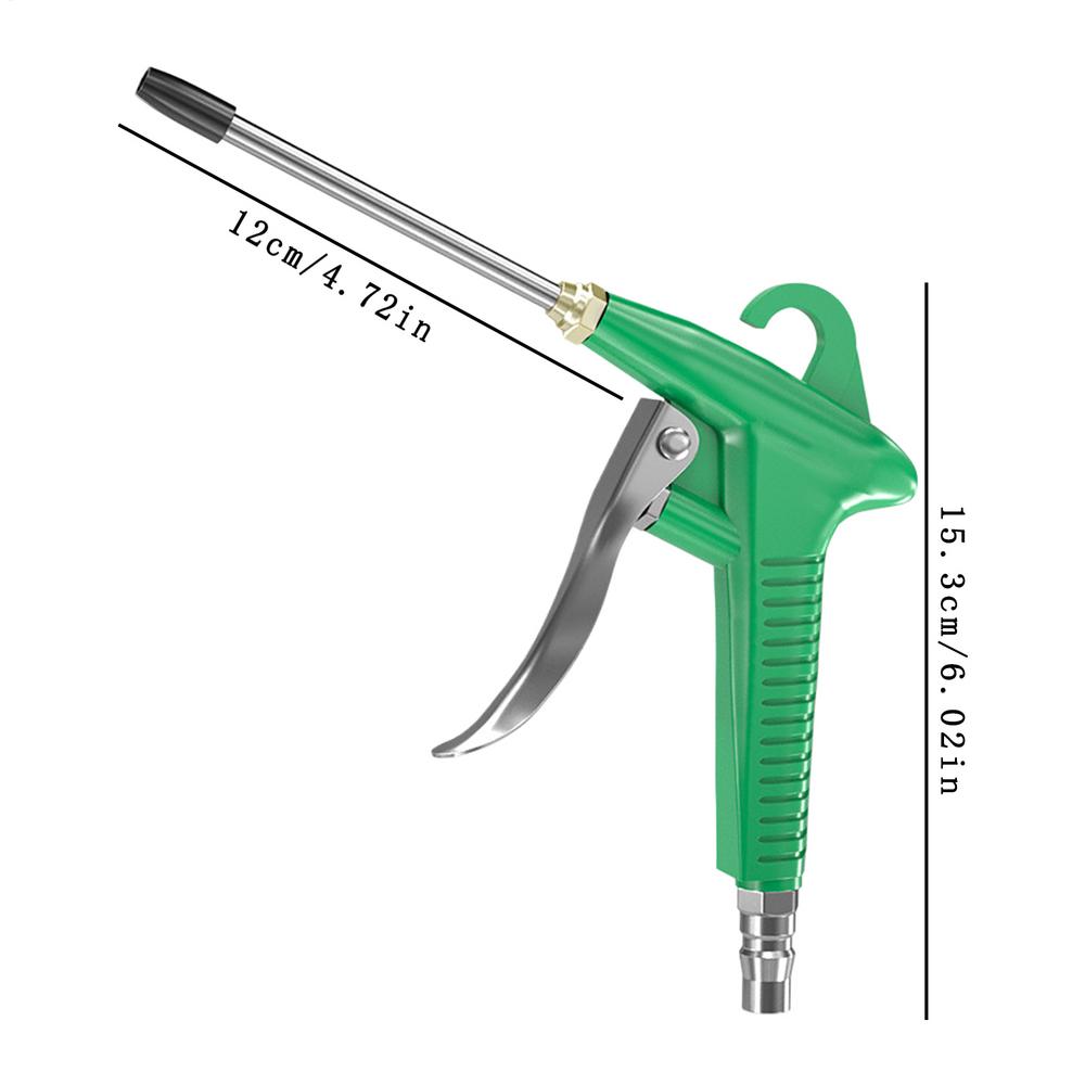 High-pressure dust blower Multi Purpose Compressed Air Tool for Machinery Maintenance Auto Detailing Pneumatic Accessories зелений
High-pressure dust blower Multi Purpose Compressed Air Tool for Machinery Maintenance Auto Detailing Pneumatic Accessories зелений