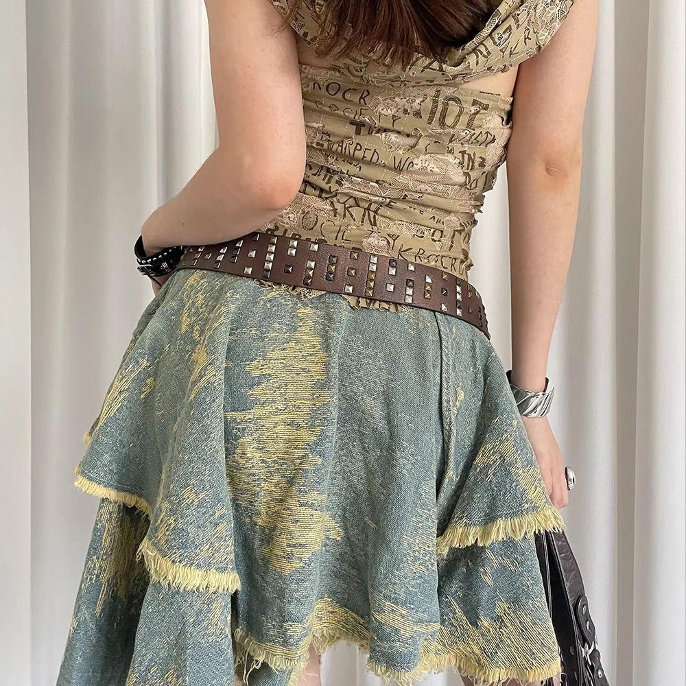 Gothic Rivet Waist Belt Leather Dress Jeans Belt Fashionable Women s Belt Male Female чёрный
Gothic Rivet Waist Belt Leather Dress Jeans Belt Fashionable Women s Belt Male Female чёрный